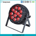 9-89 Degree Wide Zoom 12PCS 15W RGBW LED PAR Light